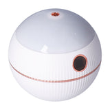 550ML Spherical Humidifier Mini Portable Star Projection Humidifier for Home Bedroom USB ChargingWhite