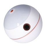 550ML Spherical Humidifier Mini Portable Star Projection Humidifier for Home Bedroom USB ChargingWhite