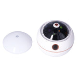 550ML Spherical Humidifier Mini Portable Star Projection Humidifier for Home Bedroom USB ChargingWhite