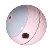 550ML Spherical Humidifier Mini Portable Star Projection Humidifier for Home Bedroom USB ChargingPink