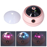 550ML Spherical Humidifier Mini Portable Star Projection Humidifier for Home Bedroom USB ChargingPink - Extra Image