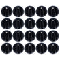 20PCS 8mm Universal Kitchen Range Control Knob ABS for Gas Stove Microwave Oven Water Heater