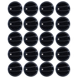 20PCS 8mm Universal Kitchen Range Control Knob ABS for Gas Stove Microwave Oven Water Heater