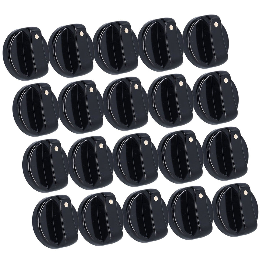 20PCS 8mm Universal Kitchen Range Control Knob ABS for Gas Stove Microwave Oven Water Heater