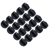 20PCS 8mm Universal Kitchen Range Control Knob ABS for Gas Stove Microwave Oven Water Heater - Close-Up Angle
