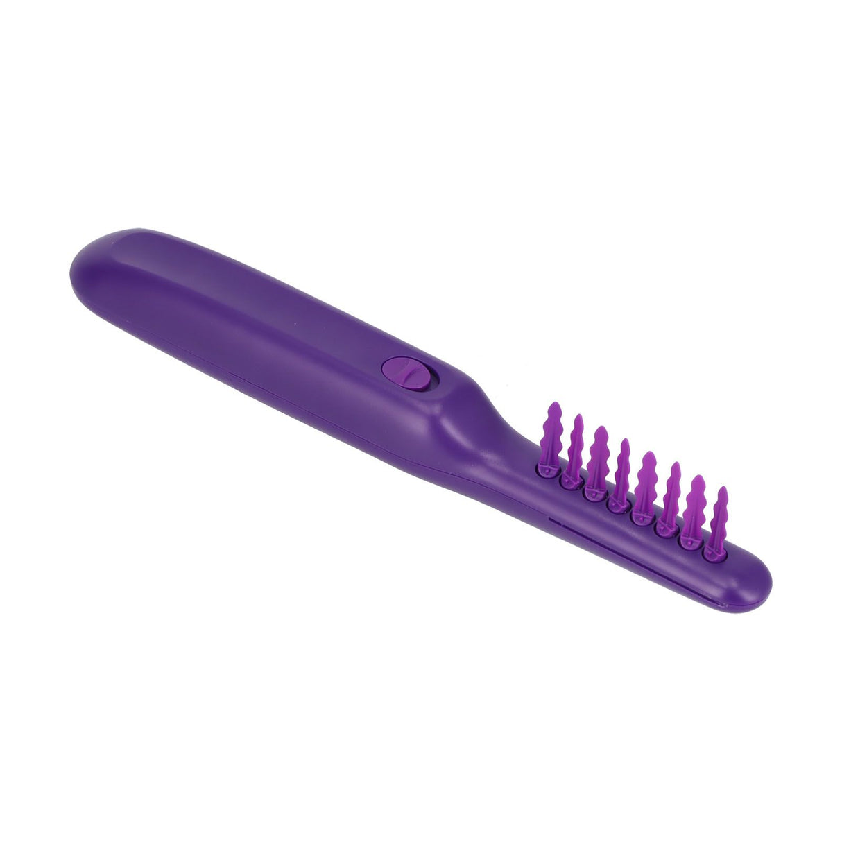 Detangling Brush Purple Anti Knotting Portable Rotatable Wet Dry Dual Use Detangler Comb for Home