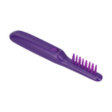 Detangling Brush Purple Anti Knotting Portable Rotatable Wet Dry Dual Use Detangler Comb for Home