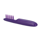 Detangling Brush Purple Anti Knotting Portable Rotatable Wet Dry Dual Use Detangler Comb for Home