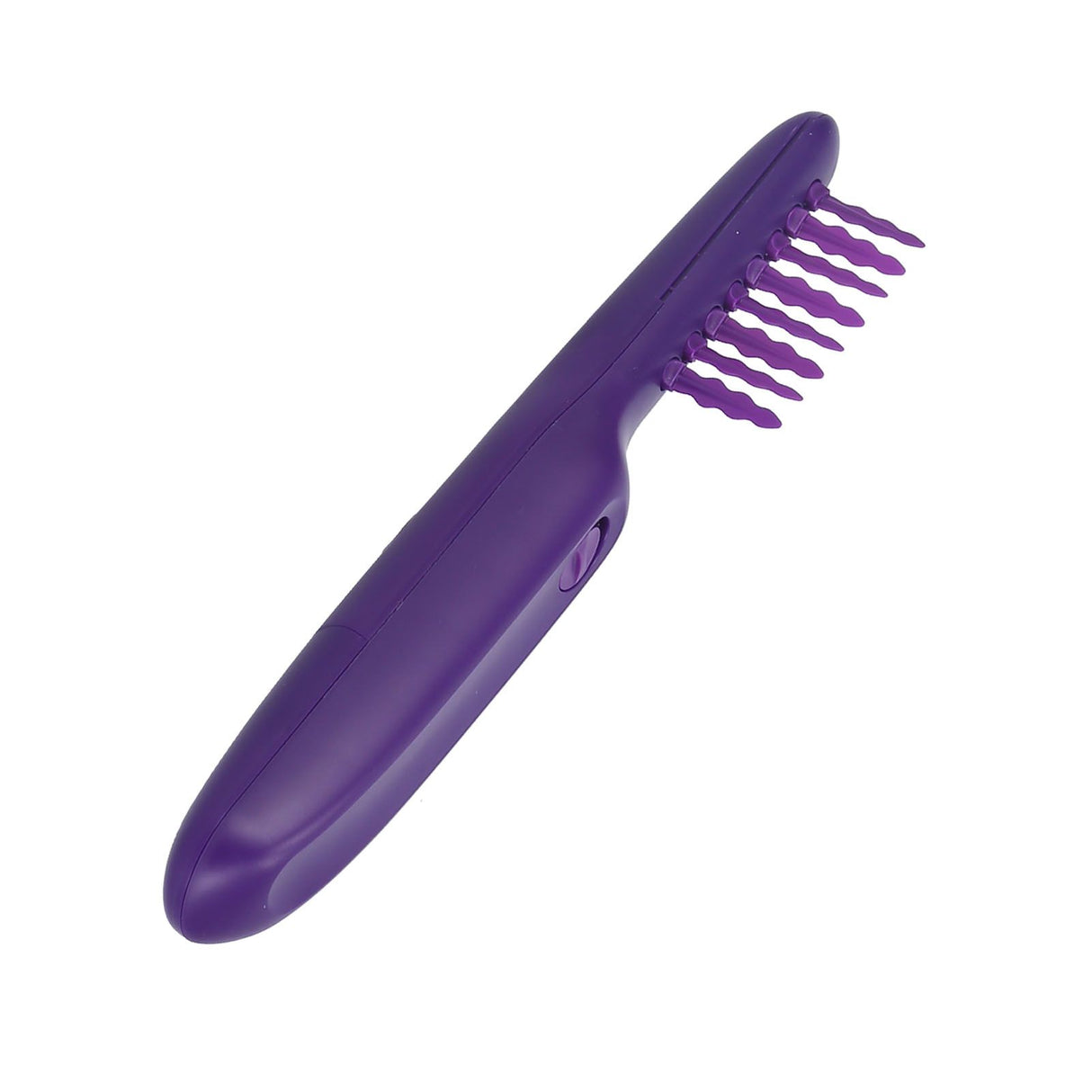 Detangling Brush Purple Anti Knotting Portable Rotatable Wet Dry Dual Use Detangler Comb for Home