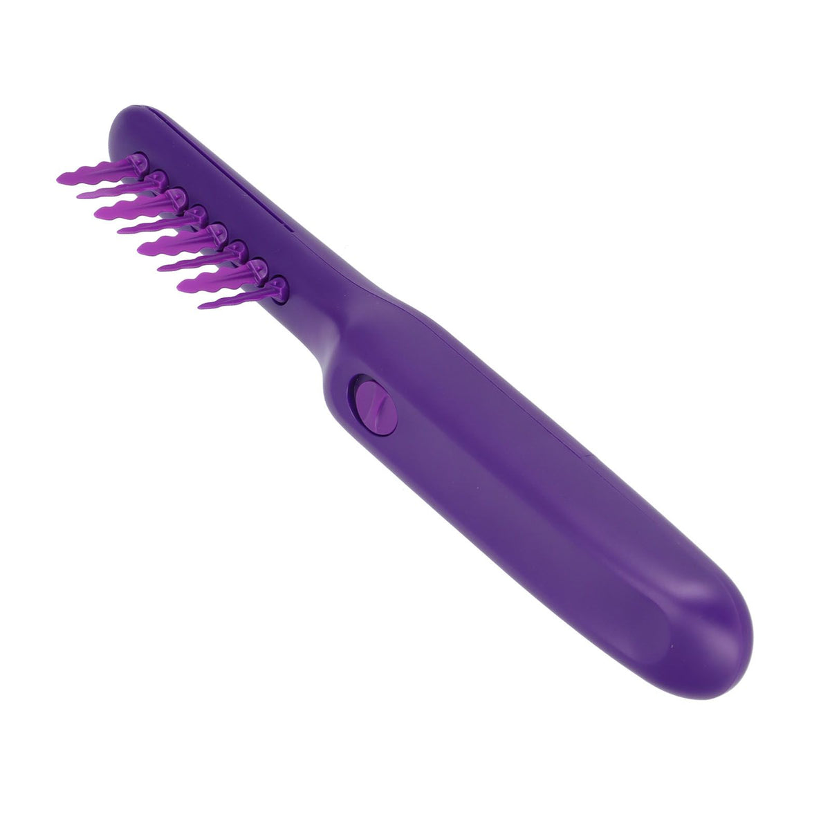 Detangling Brush Purple Anti Knotting Portable Rotatable Wet Dry Dual Use Detangler Comb for Home