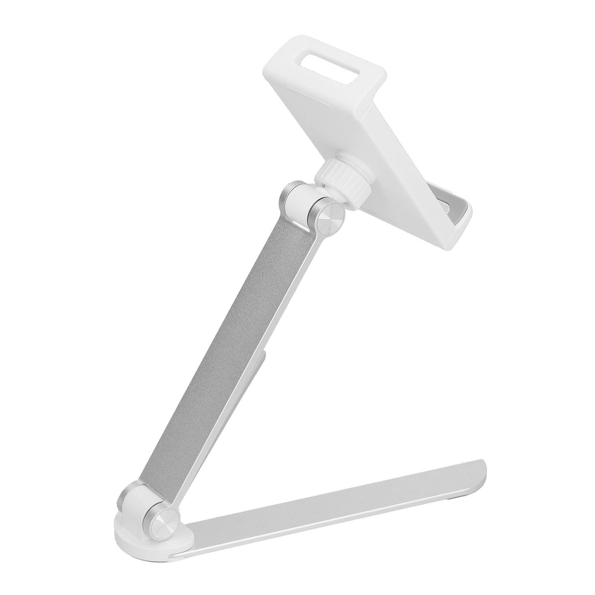 Foldable Tablet Stand 360°+180° Rotating Aluminum Alloy Stand for 4‑12in Tablet Computer 4‑7in Phone