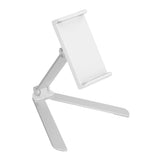 Foldable Tablet Stand 360°+180° Rotating Aluminum Alloy Stand for 4‑12in Tablet Computer 4‑7in Phone