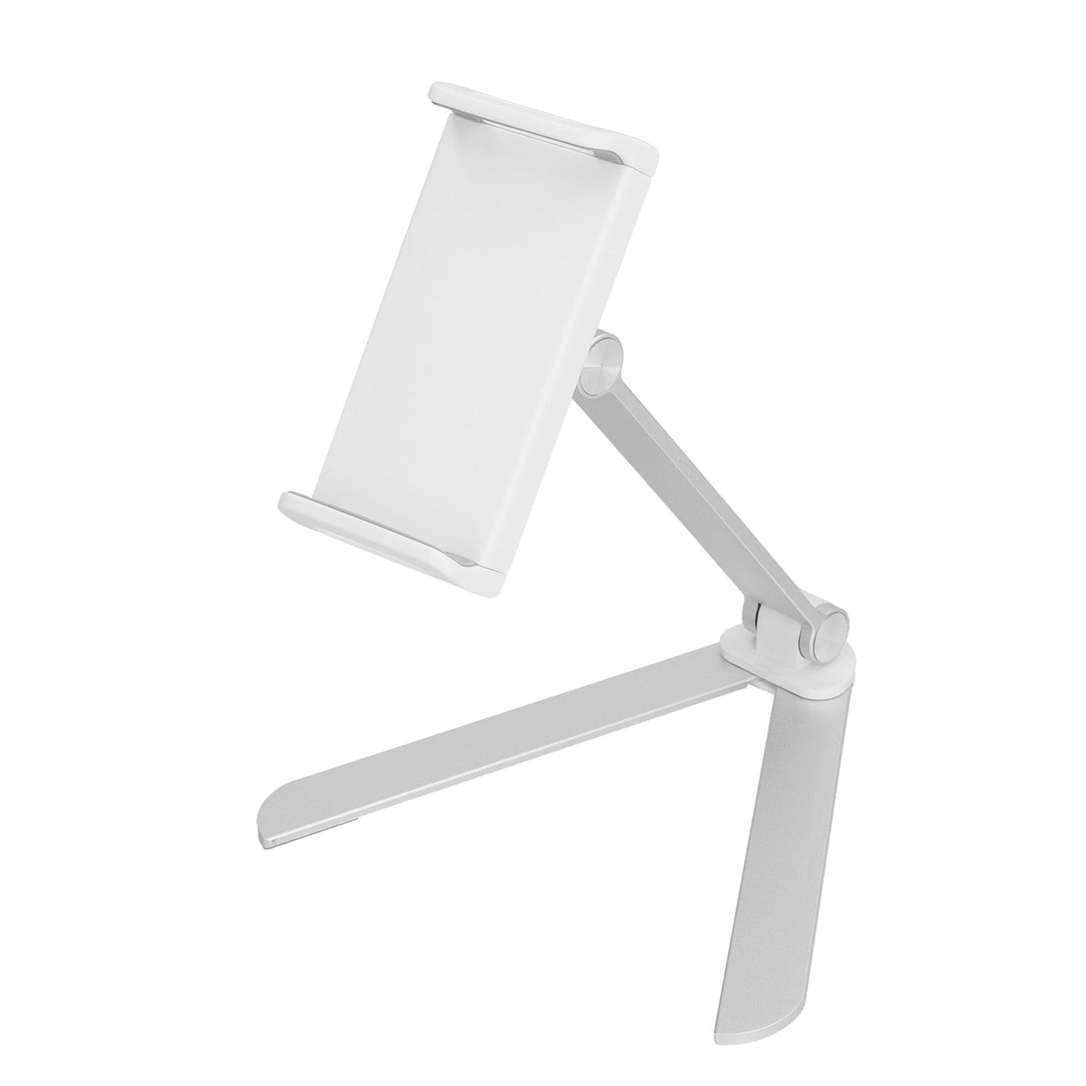 Foldable Tablet Stand 360°+180° Rotating Aluminum Alloy Stand for 4‑12in Tablet Computer 4‑7in Phone