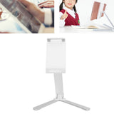 Foldable Tablet Stand 360°+180° Rotating Aluminum Alloy Stand for 4‑12in Tablet Computer 4‑7in Phone