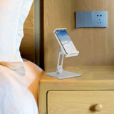 Cell Phone Holder Aluminum Alloy Universal Adjustable Foldable Phone Stand Holder for Mobile Laptop - Extra Image