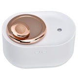 2 in 1 Rotating Planet Humidifier USB Charging Cordless Mute Spray Humidification for Home 1200MAHWhite - Side View