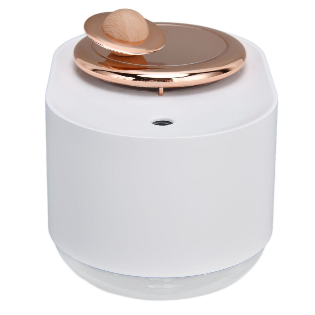 2 in 1 Rotating Planet Humidifier USB Charging Cordless Mute Spray Humidification for Home 1200MAHWhite