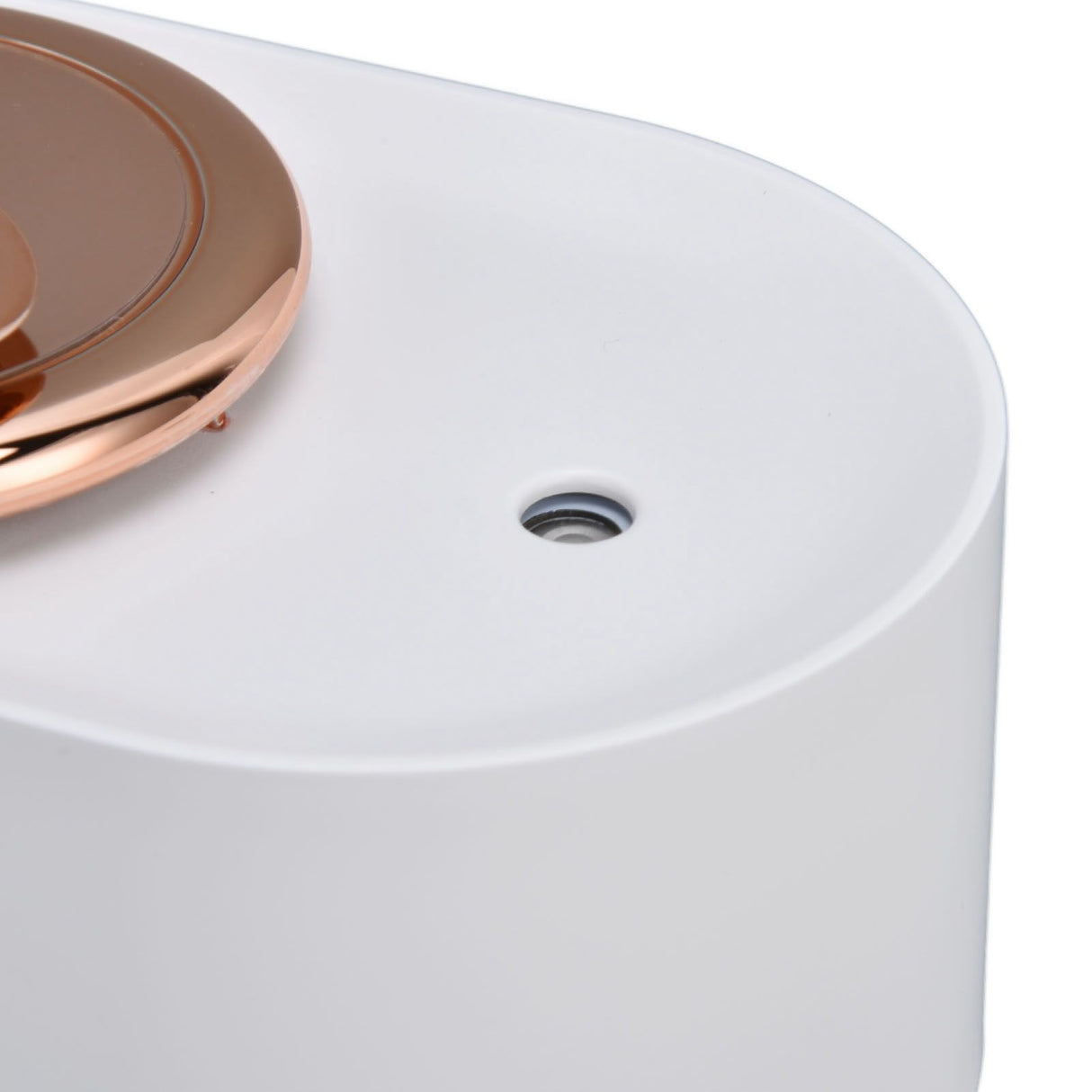 2 in 1 Rotating Planet Humidifier USB Charging Cordless Mute Spray Humidification for Home 1200MAHWhite