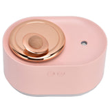 2 in 1 Rotating Planet Humidifier USB Charging Cordless Mute Spray Humidification for Home 1200MAHPink
