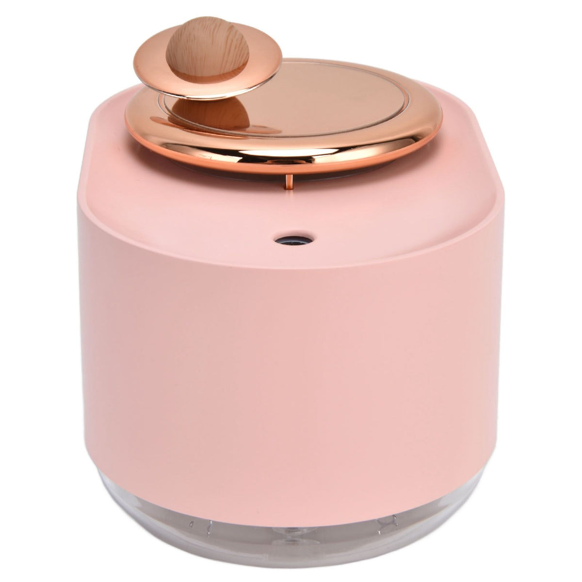 2 in 1 Rotating Planet Humidifier USB Charging Cordless Mute Spray Humidification for Home 1200MAHPink