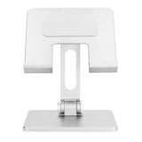 Adjustable Phone Stand Aluminum Alloy Reusable Tablet Holders Rack for Office Home BedroomSilver