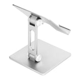 Adjustable Phone Stand Aluminum Alloy Reusable Tablet Holders Rack for Office Home BedroomSilver
