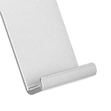 Adjustable Phone Stand Aluminum Alloy Reusable Tablet Holders Rack for Office Home BedroomSilver