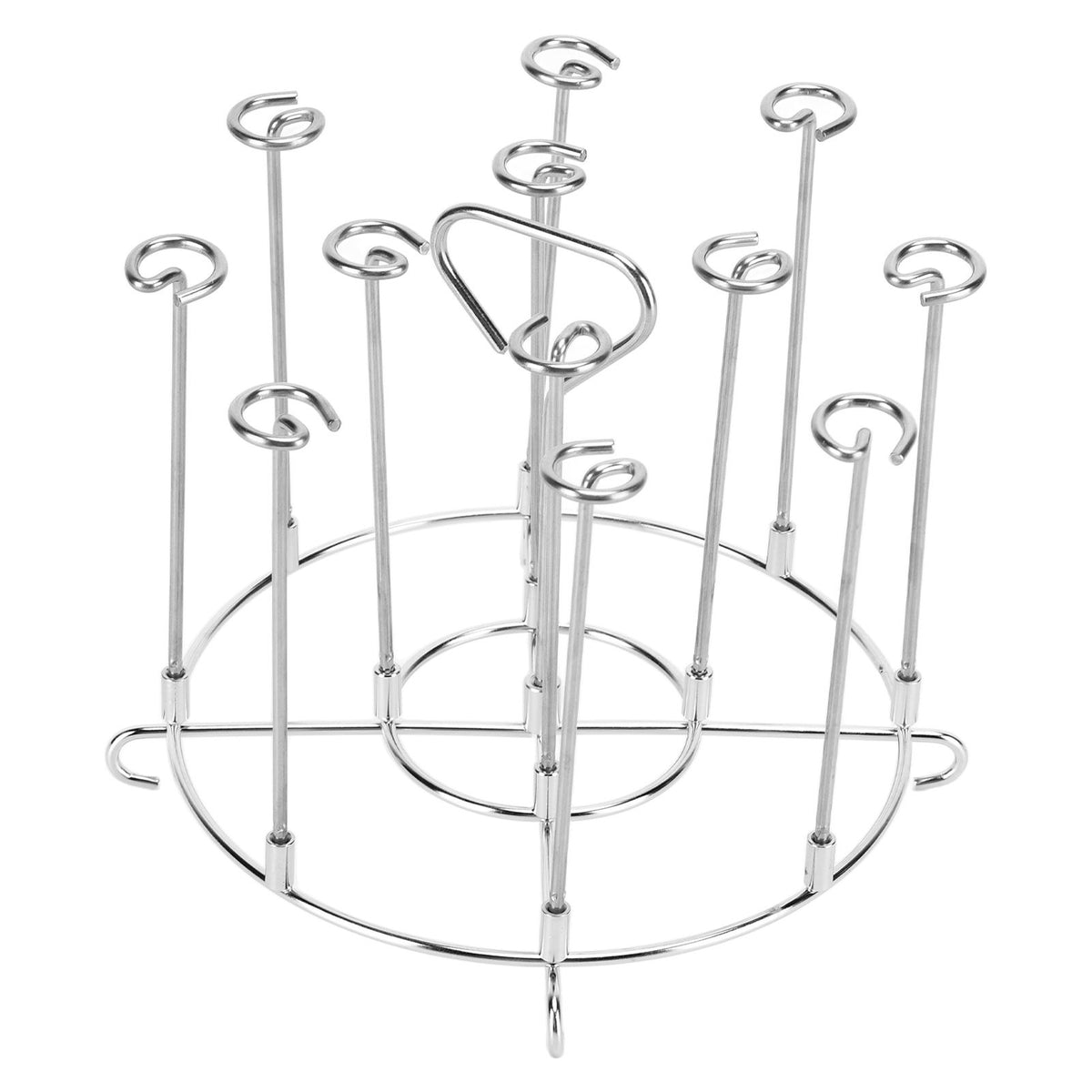 304 Stainless Steel Skewers Stand Set Multifunction Grill Dehydration Rack Fryer Accessories for Pinxia6QT