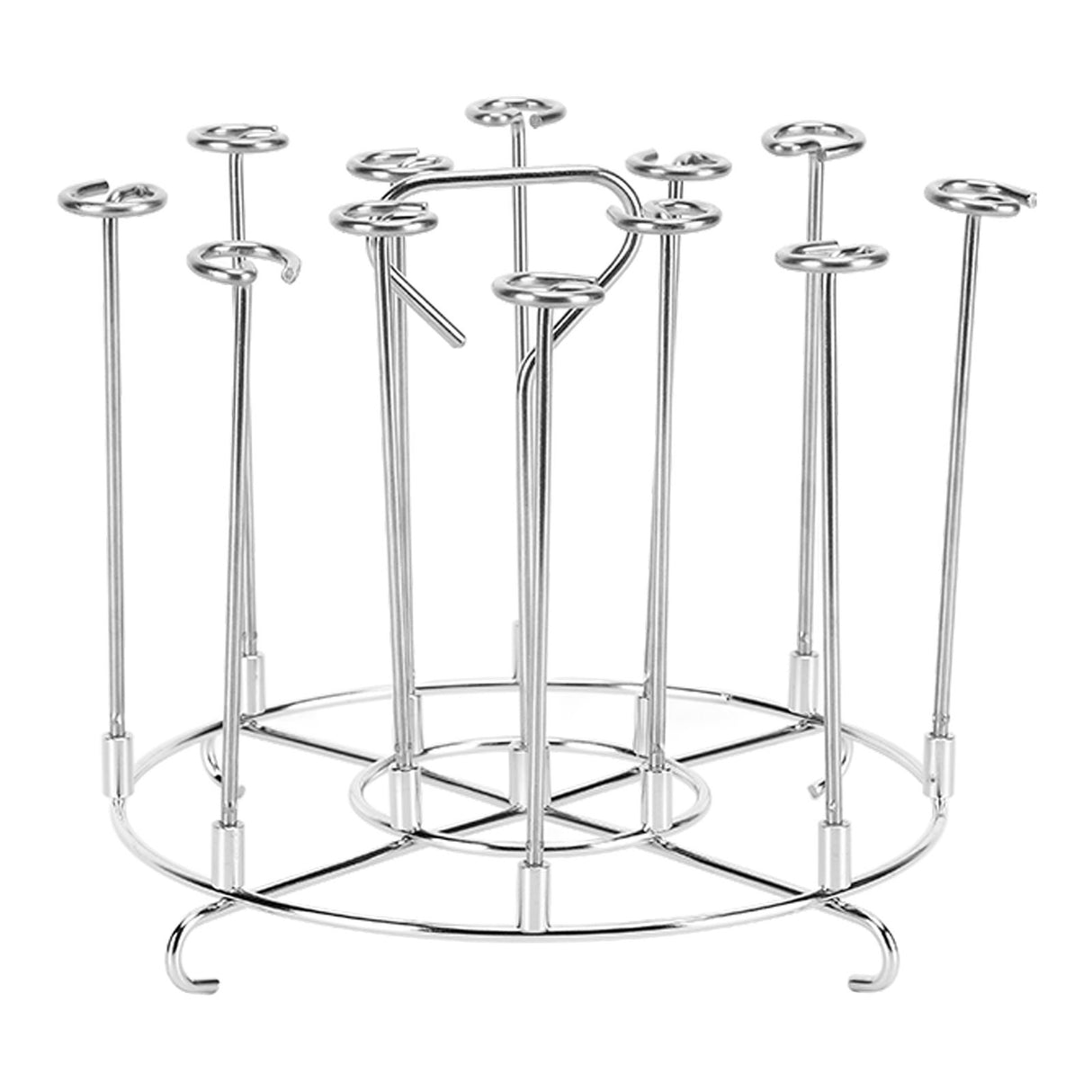 304 Stainless Steel Skewers Stand Set Multifunction Grill Dehydration Rack Fryer Accessories for Pinxia6QT