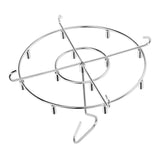 304 Stainless Steel Skewers Stand Set Multifunction Grill Dehydration Rack Fryer Accessories for Pinxia6QT