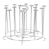 304 Stainless Steel Skewers Stand Set Multifunction Grill Dehydration Rack Fryer Accessories for Pinxia8QT
