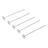 304 Stainless Steel Skewers Stand Set Multifunction Grill Dehydration Rack Fryer Accessories for Pinxia8QT - 45-Degree Angle