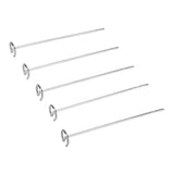 304 Stainless Steel Skewers Stand Set Multifunction Grill Dehydration Rack Fryer Accessories for Pinxia8QT - Rear View