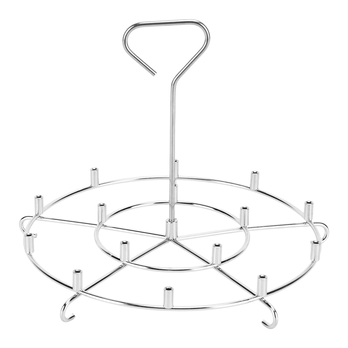 304 Stainless Steel Skewers Stand Set Multifunction Grill Dehydration Rack Fryer Accessories for Pinxia8QT