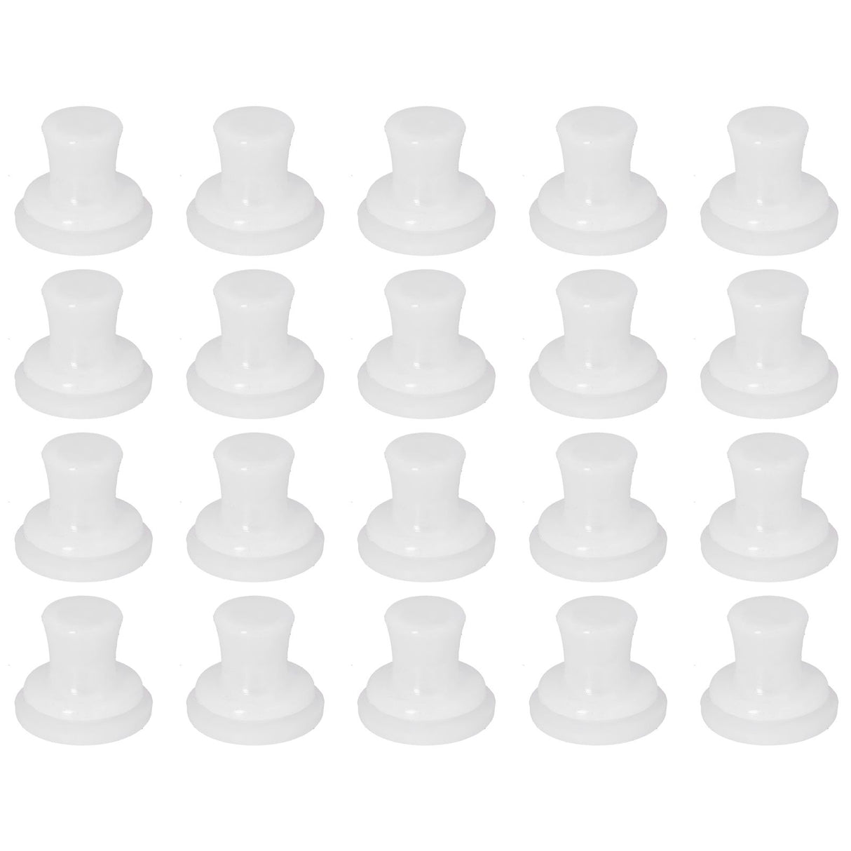 20PCS Pressure Cooker Inner Cover Accessory Universal Silicone Center Fixed Sealing Ring Plug Replacement