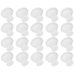 20PCS Pressure Cooker Inner Cover Accessory Universal Silicone Center Fixed Sealing Ring Plug Replacement