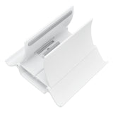 Laptop Stand ABS Notebook Computer Stand Automatic Adjustment Mobile Phone Holder Easy to Use and Stable for OfficeWhite