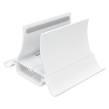 Laptop Stand ABS Notebook Computer Stand Automatic Adjustment Mobile Phone Holder Easy to Use and Stable for OfficeWhite