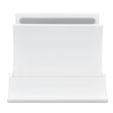 Laptop Stand ABS Notebook Computer Stand Automatic Adjustment Mobile Phone Holder Easy to Use and Stable for OfficeWhite - 45-Degree Angle