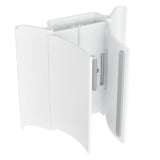 Laptop Stand ABS Notebook Computer Stand Automatic Adjustment Mobile Phone Holder Easy to Use and Stable for OfficeWhite