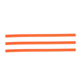 3Pcs Oven Shelf Cover Silicone Anti Scalding Oven Rack Protector for Microwave OvenOrange