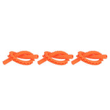 3Pcs Oven Shelf Cover Silicone Anti Scalding Oven Rack Protector for Microwave OvenOrange