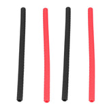 4Pcs Heat Insulation Oven Rack Cover Silicone Anti Scalding Oven Rack Protector for Home Kitchen - Top-Down View