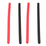 4Pcs Heat Insulation Oven Rack Cover Silicone Anti Scalding Oven Rack Protector for Home Kitchen - Low Angle