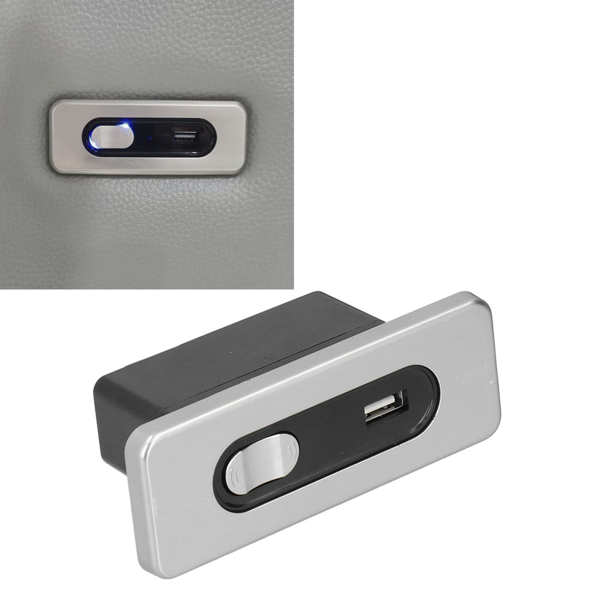 Electric Sofa Controller Manual Recliner Switch with USB Charging Port Sofa Button Controller 5 Pin for Lift Chair Massage Bed