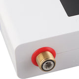 5500W Tankless Instant Electric Water Heater with Touch Panel Remote Control for Kitchen Bathroom 30‑55℃ 220VWhite