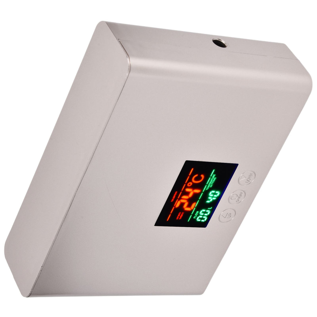 5500W Tankless Instant Electric Water Heater with Touch Panel Remote Control for Kitchen Bathroom 30‑55℃ 220VGold