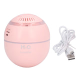 DC 5V/1A 120ML USB Air Humidifier 2 Gear Adjustment Aromatherapy Essential Oil DiffuserPink