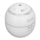 Household Ball Shaped Humidifier Colorful RGB Light Humidifier Mini Water Replenishing Air HumidifierWhite