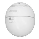 Household Ball Shaped Humidifier Colorful RGB Light Humidifier Mini Water Replenishing Air HumidifierWhite - 45-Degree Angle